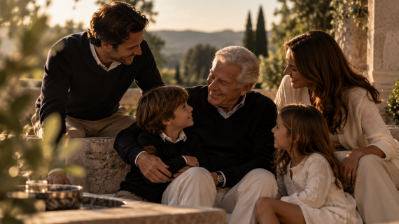 Golden-Hour Generations Together